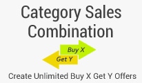 Category Combination Offers : Buy X and Get Y