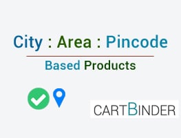 City area pincode based products opencart