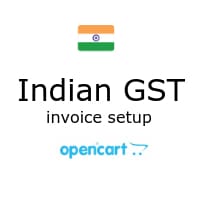 Indian GST tax setup in Opencart